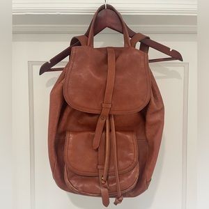 J.Crew Leather Backpack